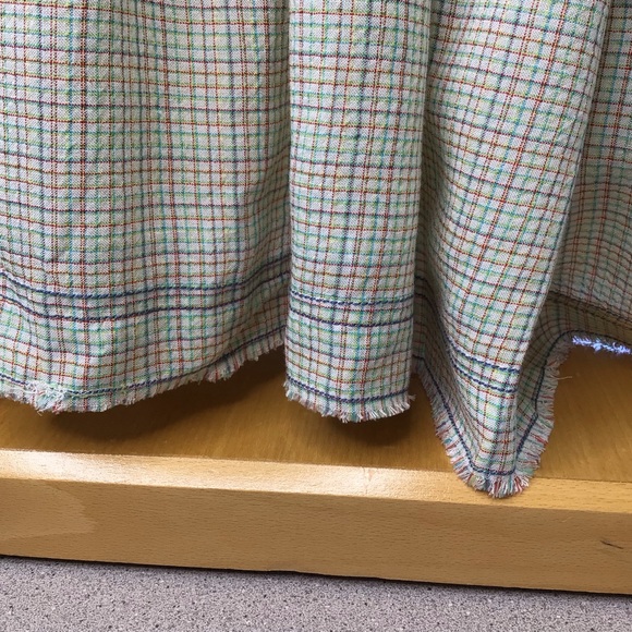 Free People Rainbow Picnic Plaid Oversized size XS - Picture 7 of 10